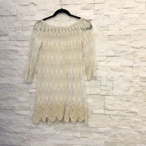 Antica Sartoria Lace Beach Coverup